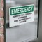 Signmission Remote Pull Station For Hood Fire Suppression Emergency Sign, Vinyl Decal, 14in x 10in, 2PK OS-2PACK-EM-D-1014-L-10417 - alternate 5